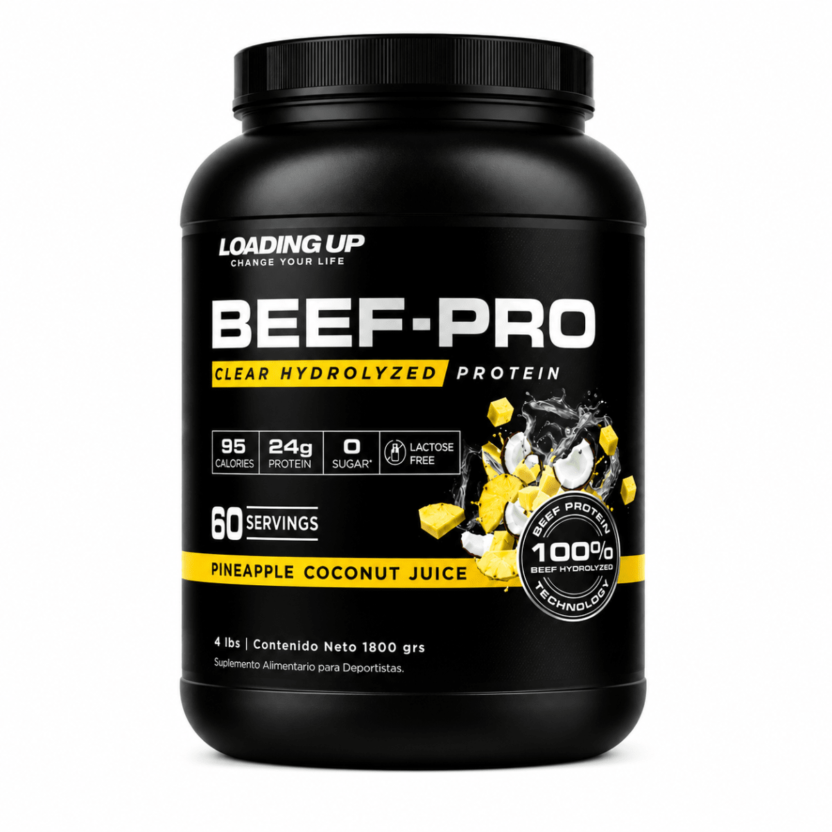 Beef-Pro Loanding Up 4 lb (1.8 kg) – 60 porciones3