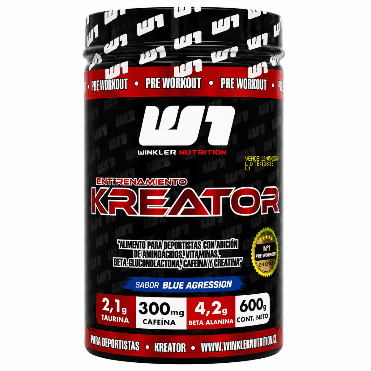 Kreator Pre Entrenamiento Winkler Nutrition – 30 porciones2