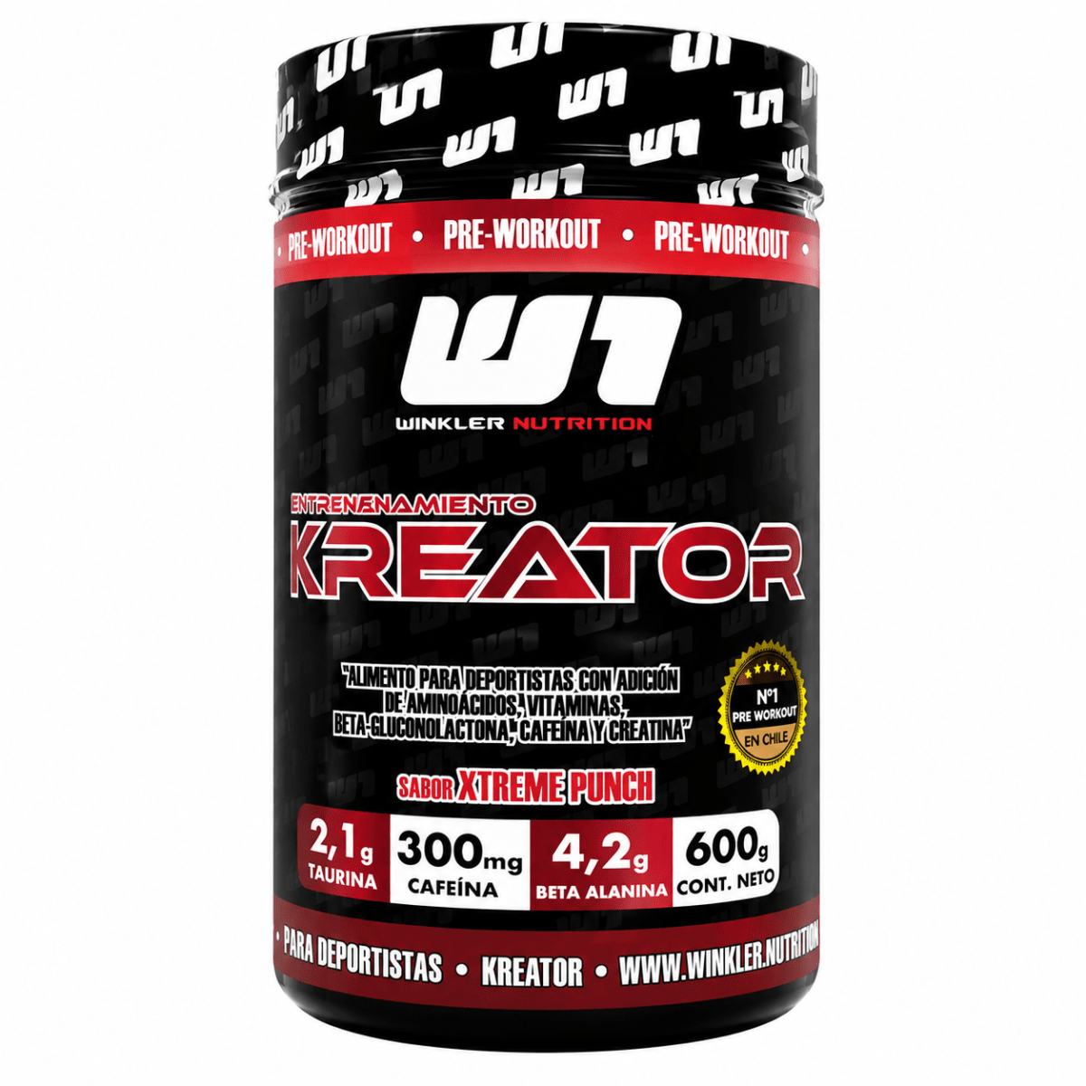 Kreator Pre Entrenamiento Winkler Nutrition – 30 porciones3