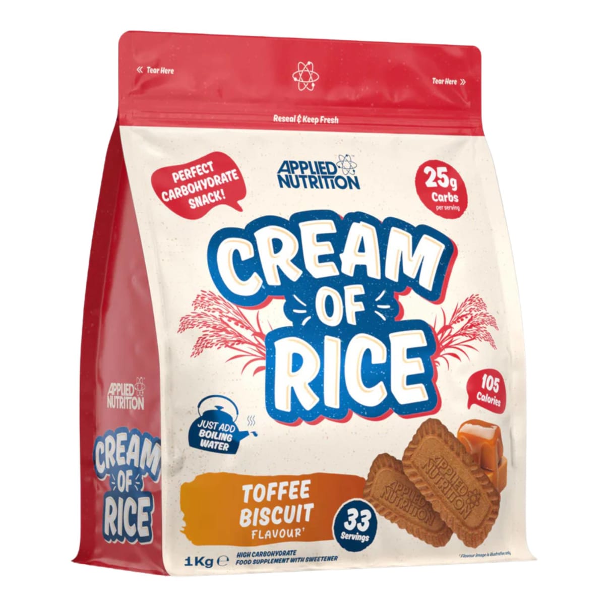 Cream of Rice Applied Nutrition 1.0 KG 33 Serv. 4
