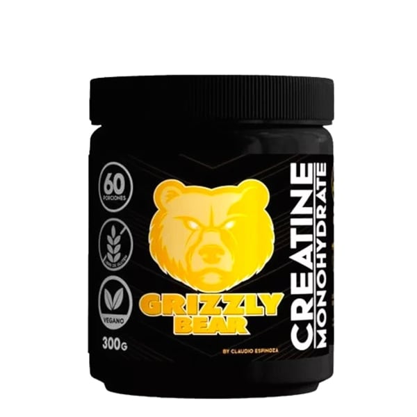 Creatina Monohidratada Grizzly Bear 300 g – 60 porciones2