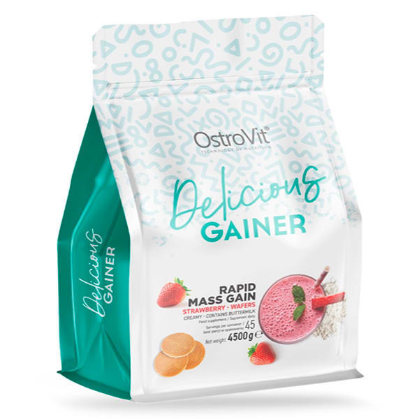 Delicious Gainer Ostrovit 4.5 KG 45 Serv. 3