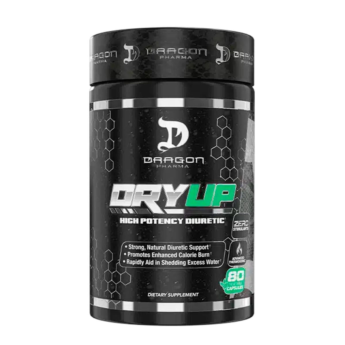 Dry UP Diurético Dragon Pharma 80 Cápsulas.1