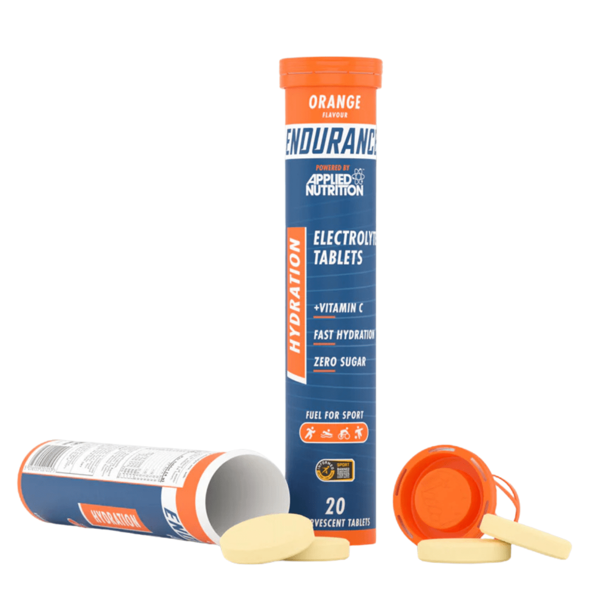 Endurance Electrolitos Efervescentes Applied Nutrition 20 Tabs.2