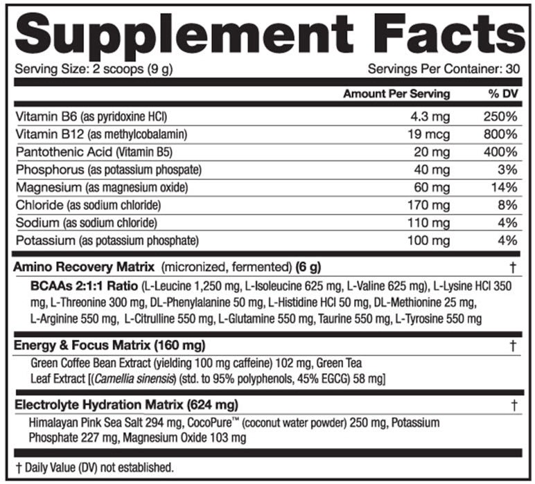 Amino Kick Nutrabio 60 Servicios.4