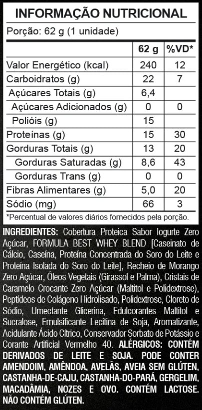 Caja 12 Barras Best Whey Atlhetica Nutrition 15G de Proteína 62G C/U.5