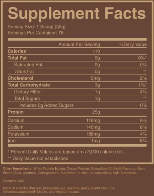 CBUM Proteína Isolada 5 lb (2.2 kg) – 76 porciones5