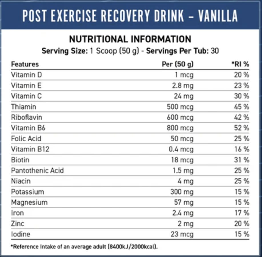 Endurance Recovery Applied Nutrition 1.5 KG 30 Serv. 5