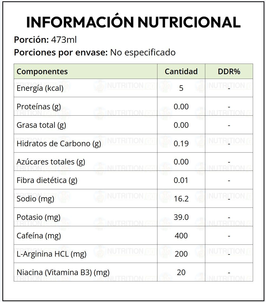 Energy Drink Grizzly Bear 473Ml. 2