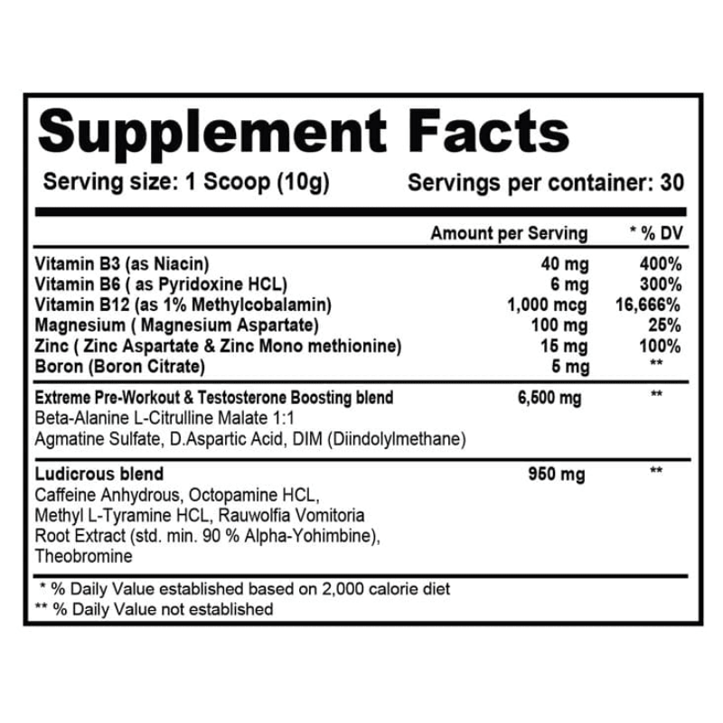 Joker Extreme Pre Workout 300 g – 30 porciones2