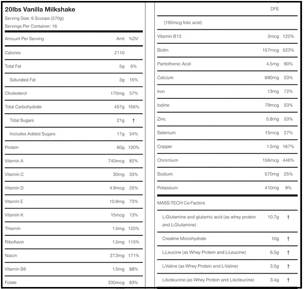 Mass Tech Extreme 2000 Muscletech 9 KG.3