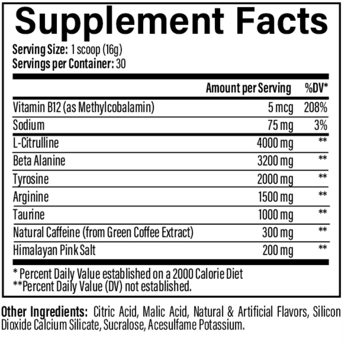 Xtreme Pre Workout Loading UP 30 Servicios.3