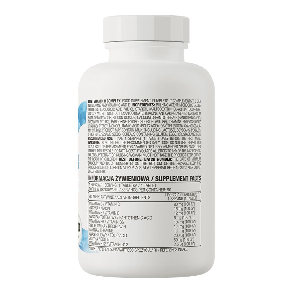 Vitamina B Complex Ostrovit 90 Tabletas.2