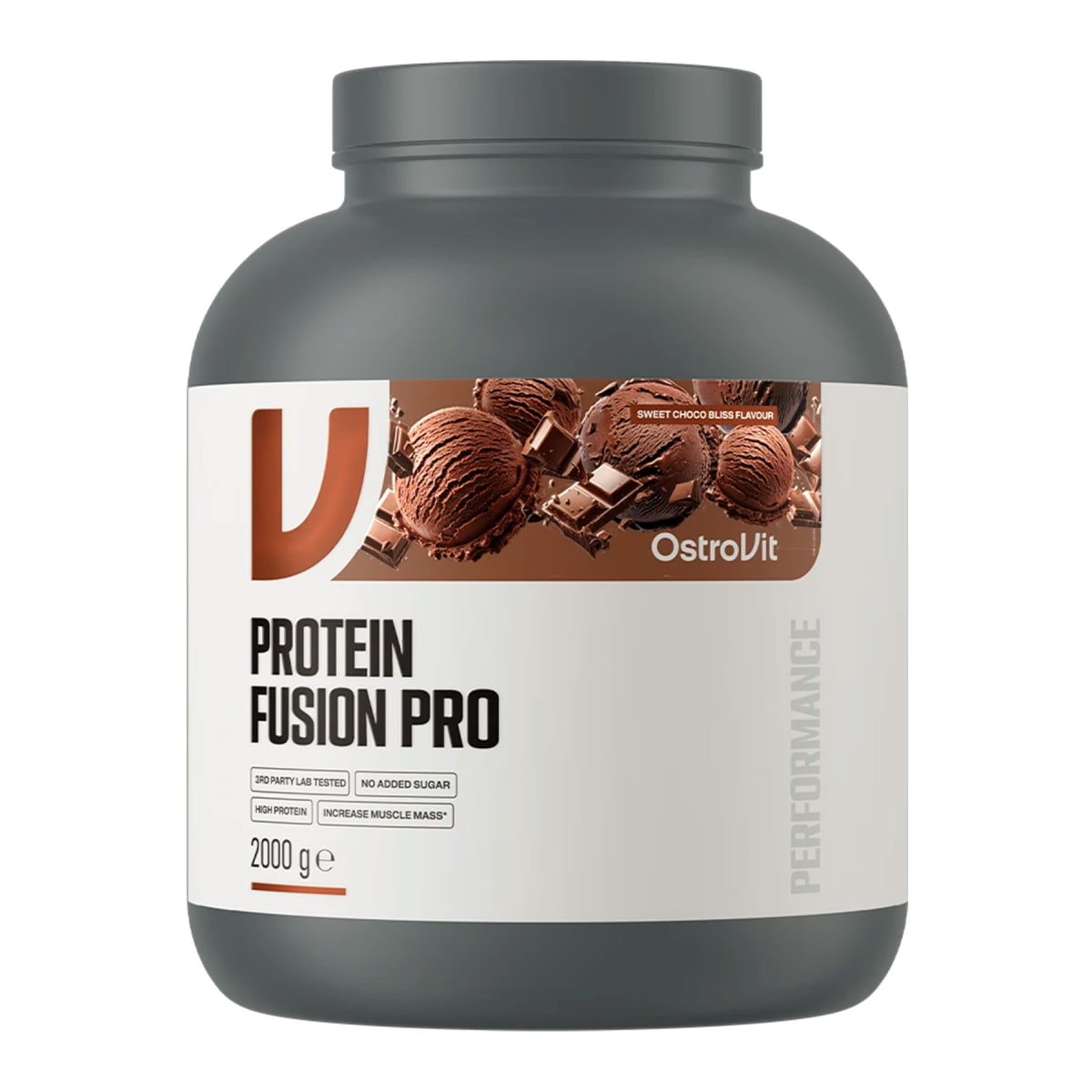 Proteína Fusion Pro Ostrovit 4.4 lb (2 kg) – 66 porciones1