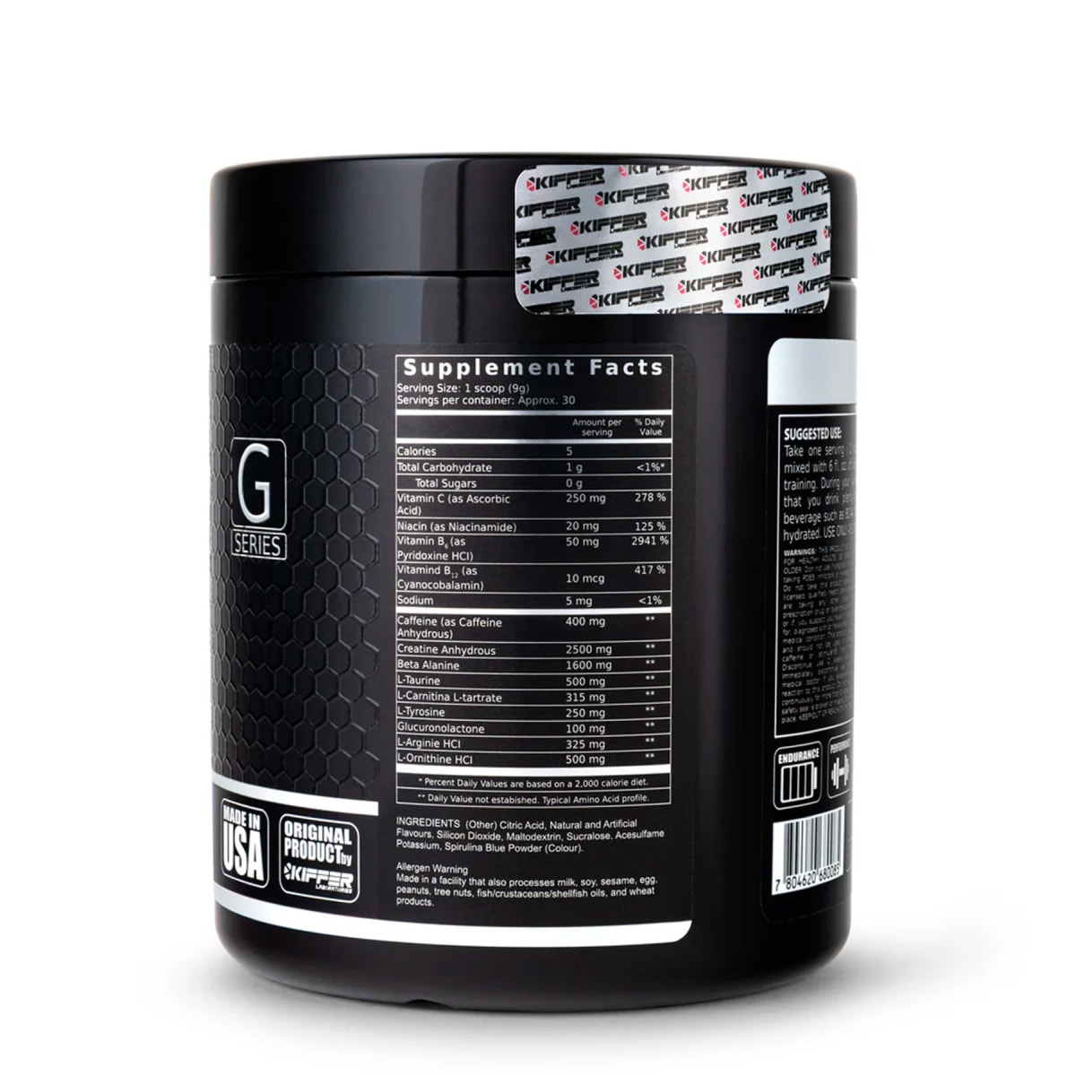 G10 Xplosive Kiffer 270 g – 30 porciones 3