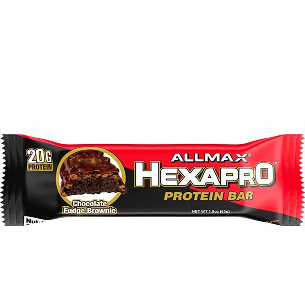 Barra Proteica HexaPRO Protein Bar Allmax 20G de Proteína 45G C/U.2