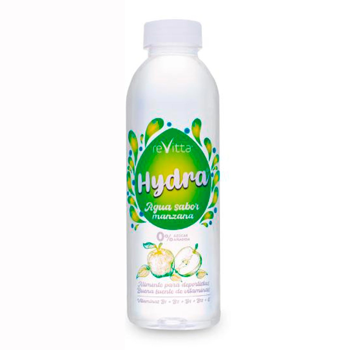 Hydra Agua Saborizada Multivitaminico Revitta 550ml. 2