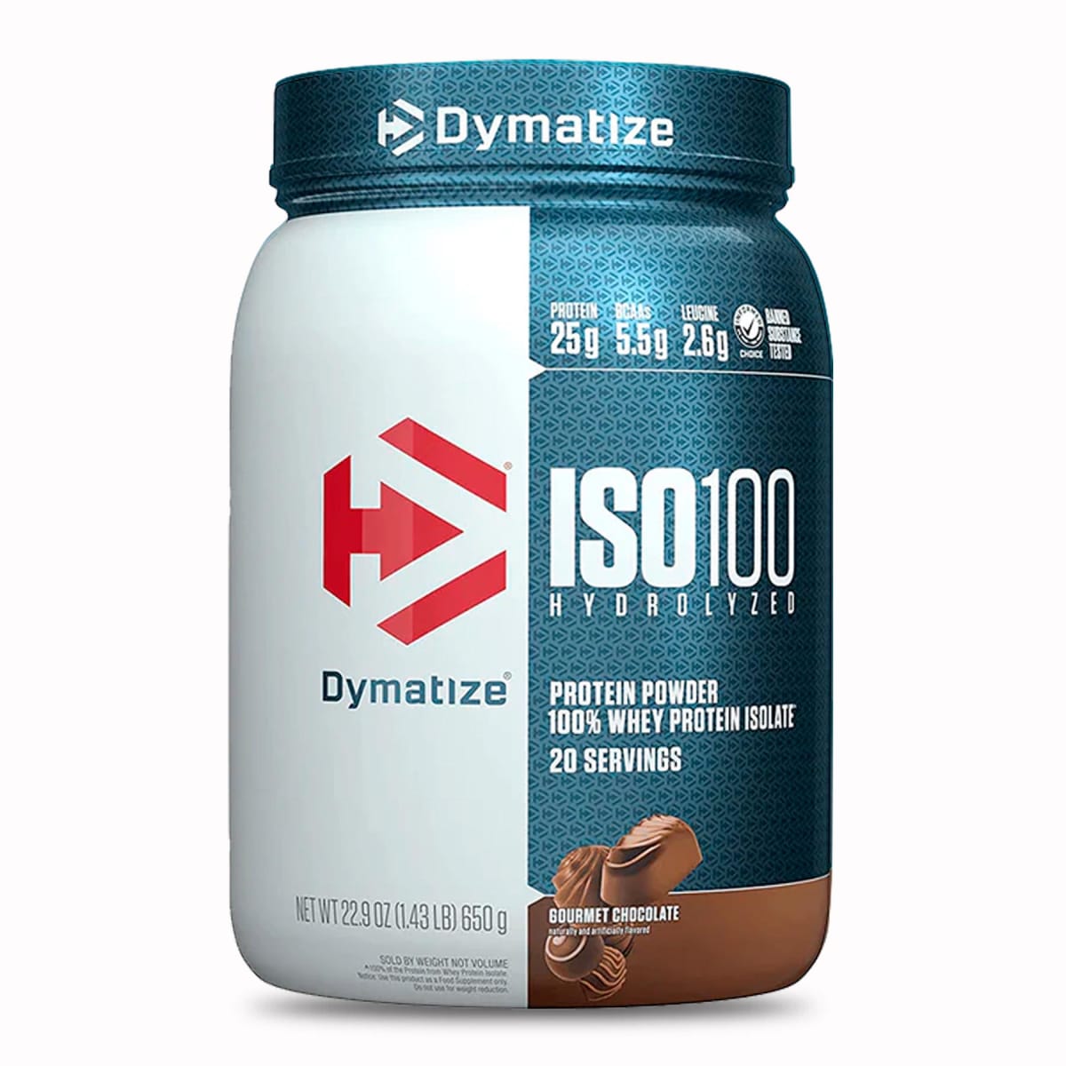 ISO 100 Hidrolizada Dymatize 1.4 lb (630 g) – 20 porciones1