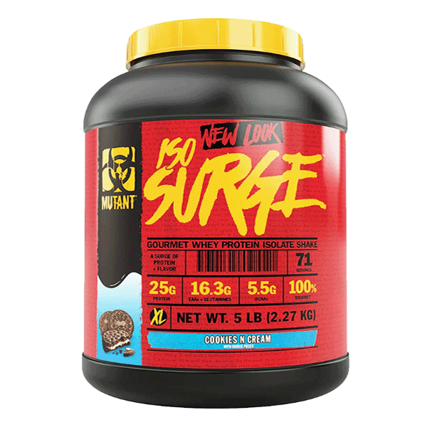 Proteína Mutant Iso Surge 5 lb (2.2 kg) – 71 porciones2