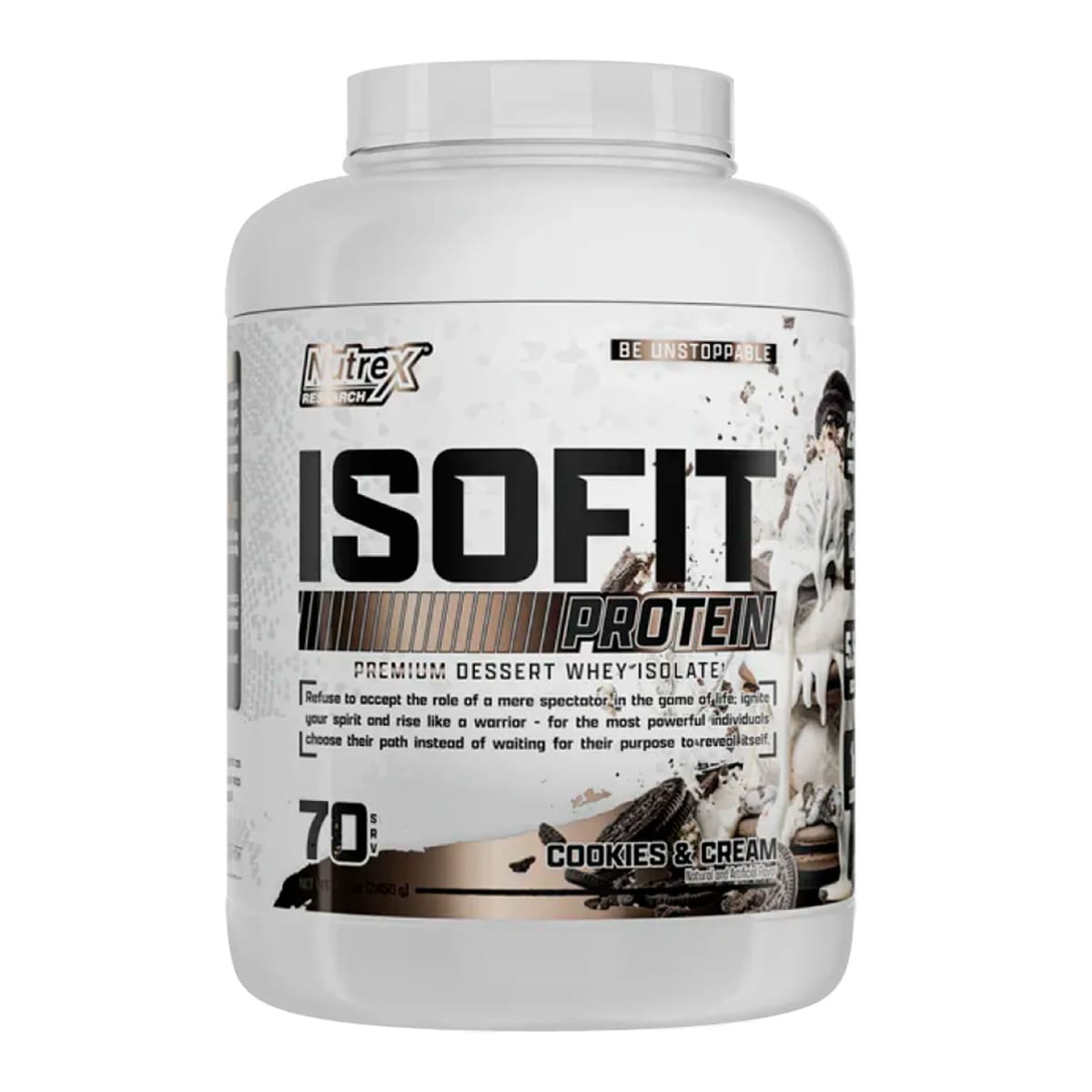 Isofit Protein Nutrex 5 lb (2.3 kg) – 70 porciones2