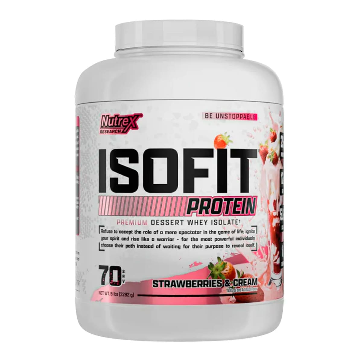 Isofit Protein Nutrex 5 lb (2.3 kg) – 70 porciones4