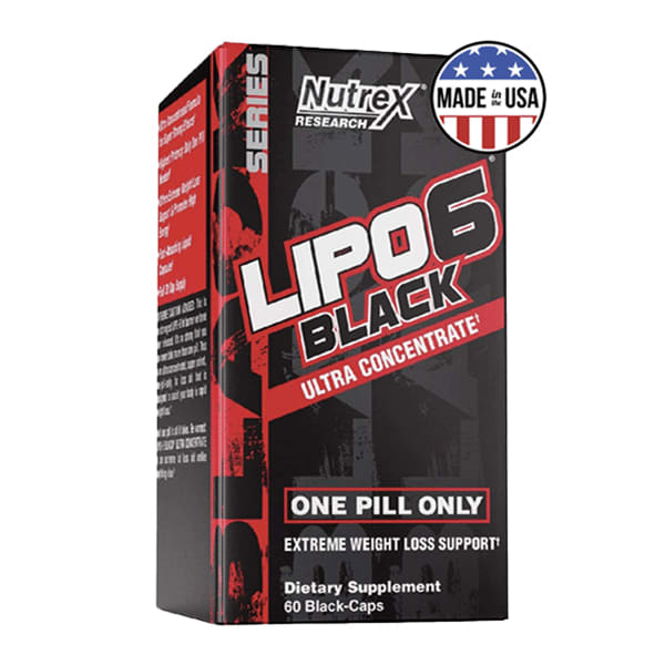 Lipo 6 Black Ultra Concentrado USA 60 Servicios.
