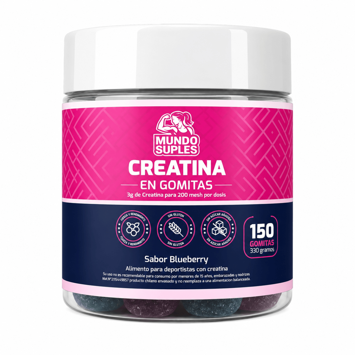 Creantina Gomita  Mujer 330 Gr  150 Gomitas1