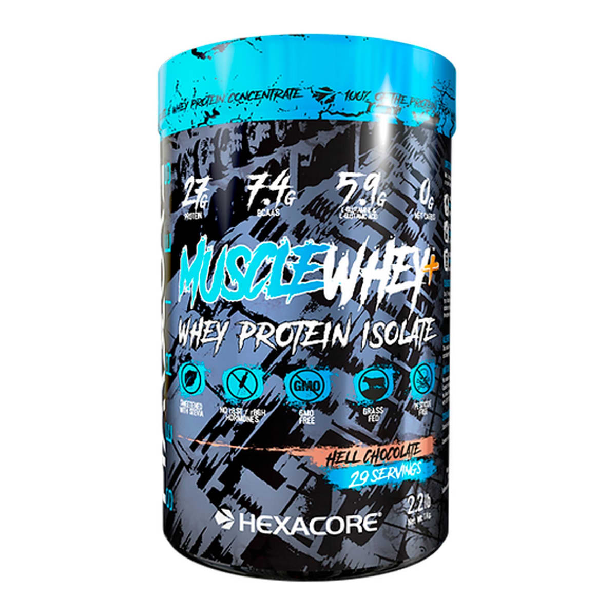 Muscle Whey Hexacore 2.2 lb (1 kg) – 29 porciones1