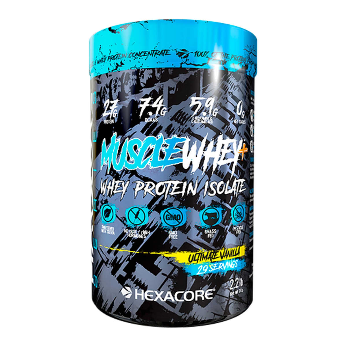 Muscle Whey Hexacore 2.2 lb (1 kg) – 29 porciones3