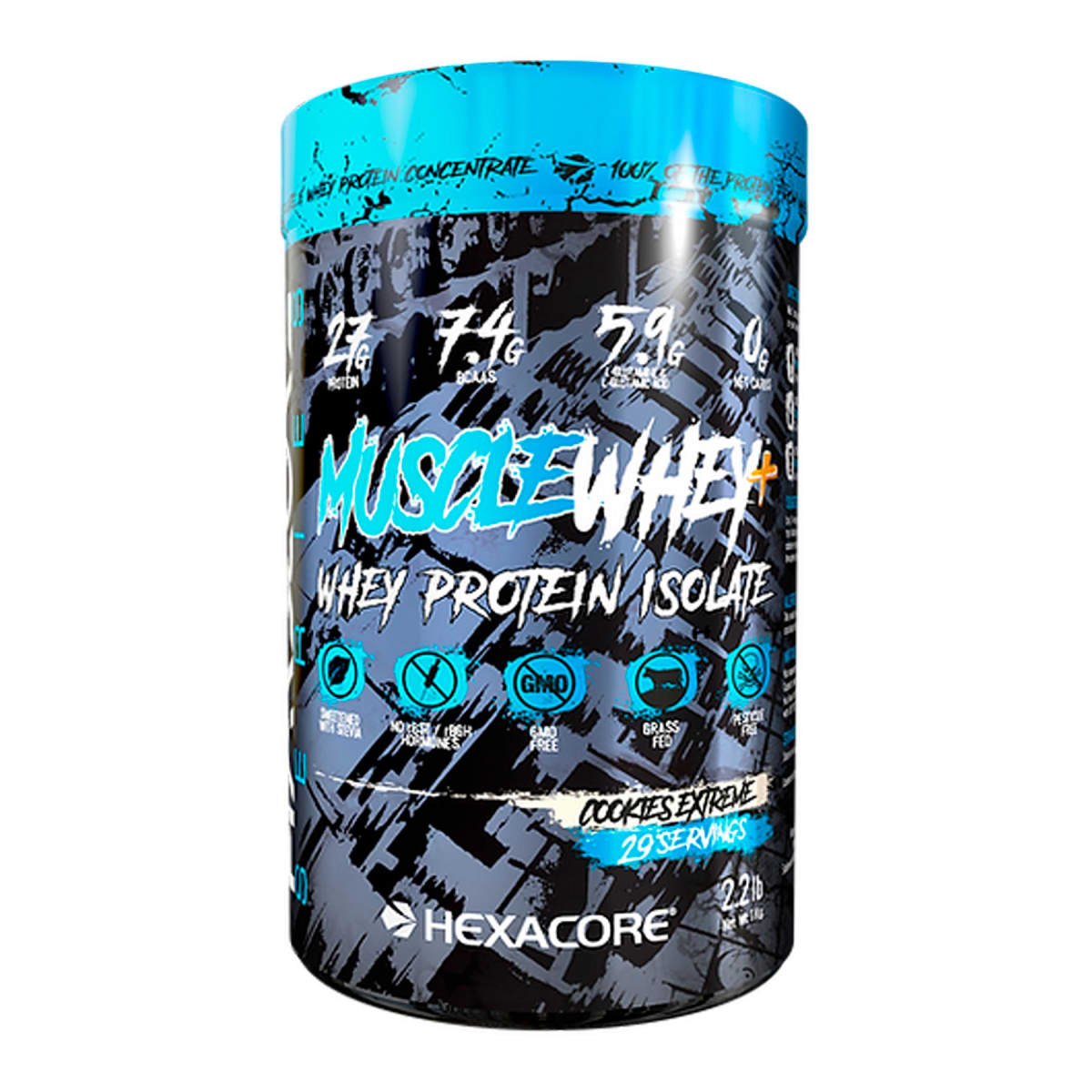 Muscle Whey Hexacore 2.2 lb (1 kg) – 29 porciones2