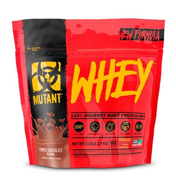 Proteína Mutant Whey 5 lb (2.2 kg) – 63 porciones1
