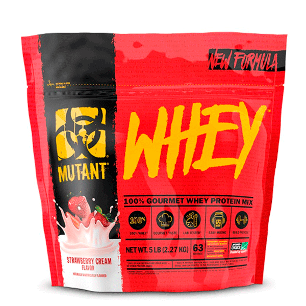 Whey Gourmet Protein Mutant 5 lb (2.2 kg) – 63 porciones 4