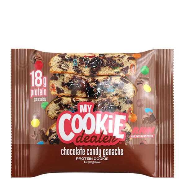 Galleta Proteica My Cookie Dealer RAW Nutrition 21G de Proteína 114G C/U.3