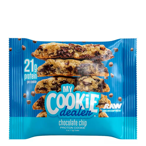 Galleta Proteica My Cookie Dealer RAW Nutrition 21G de Proteína 114G C/U.1