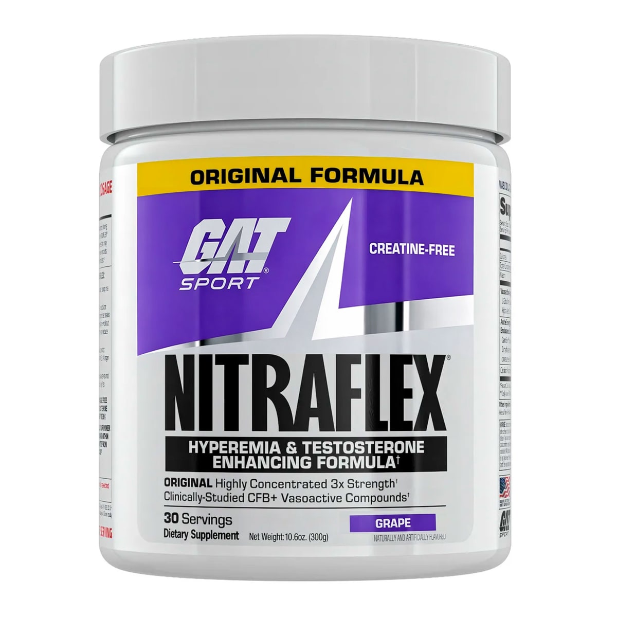 Nitraflex Testosterona Gat Sport – 30 porciones2