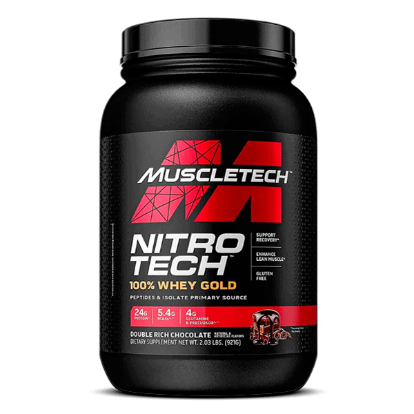 Nitro Tech Whey Gold 2 lb (900 g) – 28 porciones
