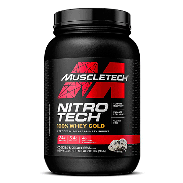 Nitro Tech Whey Gold 2 lb (900 g) – 28 porciones2