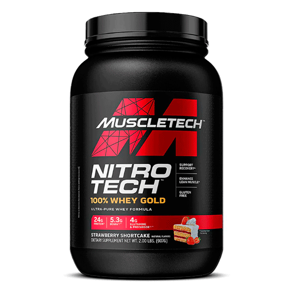 Nitro Tech Whey Gold 2 lb (900 g) – 28 porciones3