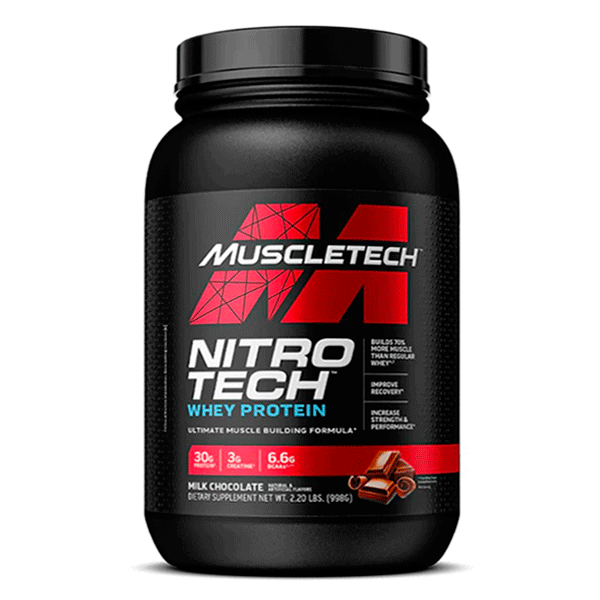 Nitro Tech Whey Protein 2.2 lb (1 kg) – 23 porciones