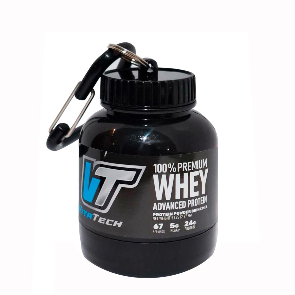 Llavero Contenedor Porta Proteína 30 Gramos.4