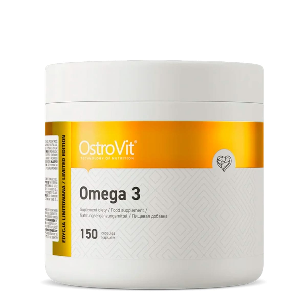 Omega 3 300MG Ostrovit 150 Cápsulas.1