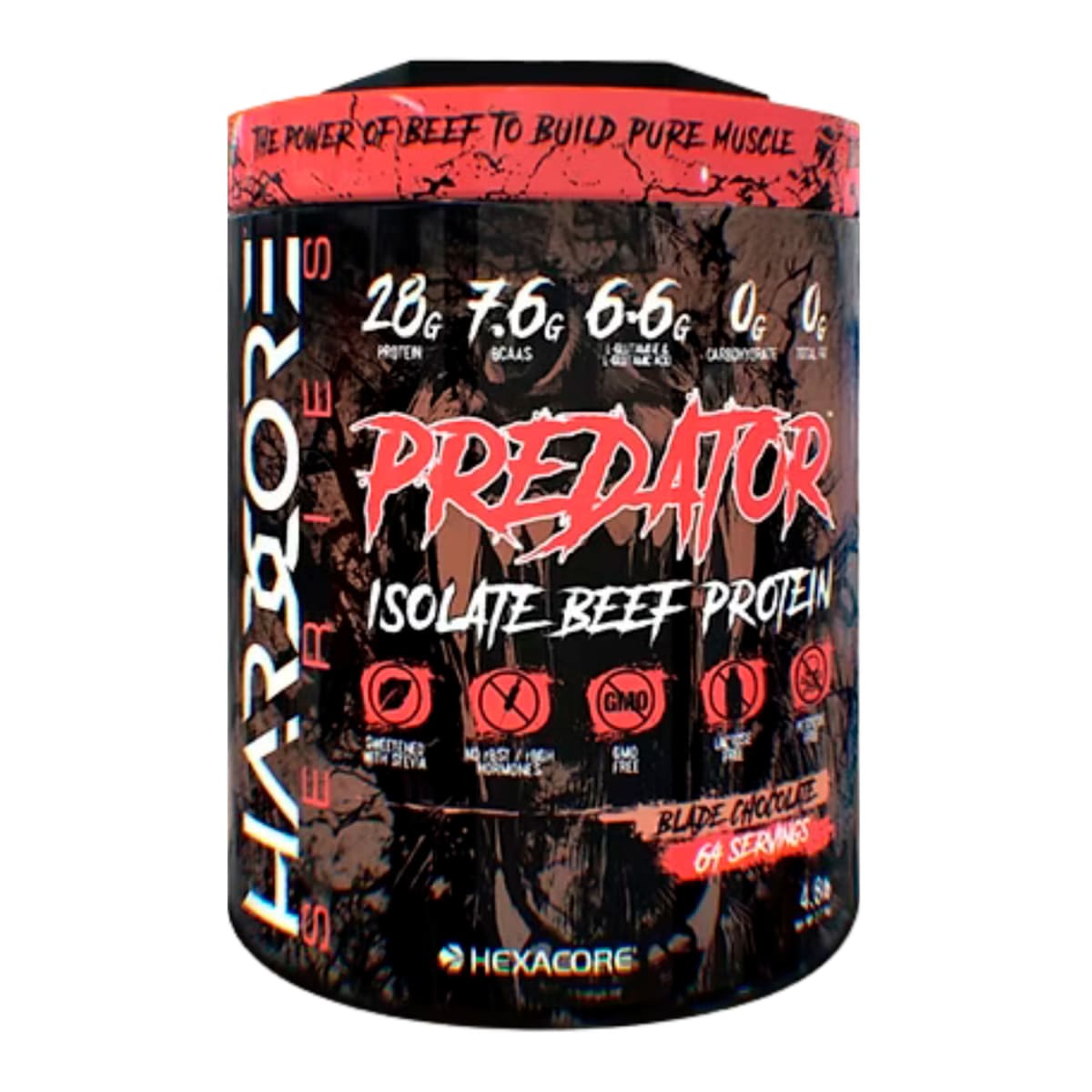 Predator Beef Hexacore 4.8 lb (2.2 kg) – 64 porciones 2
