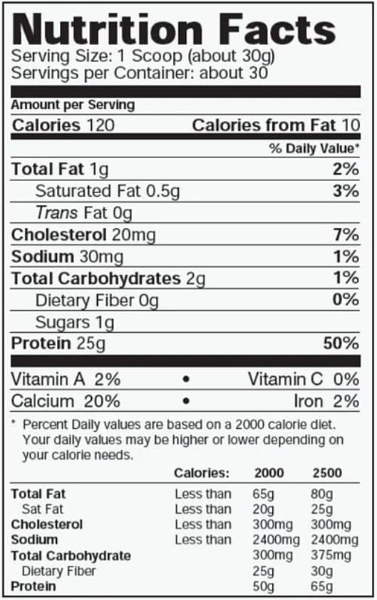 Prostar 100% Whey 2 lb (900 g) – 30 porciones7