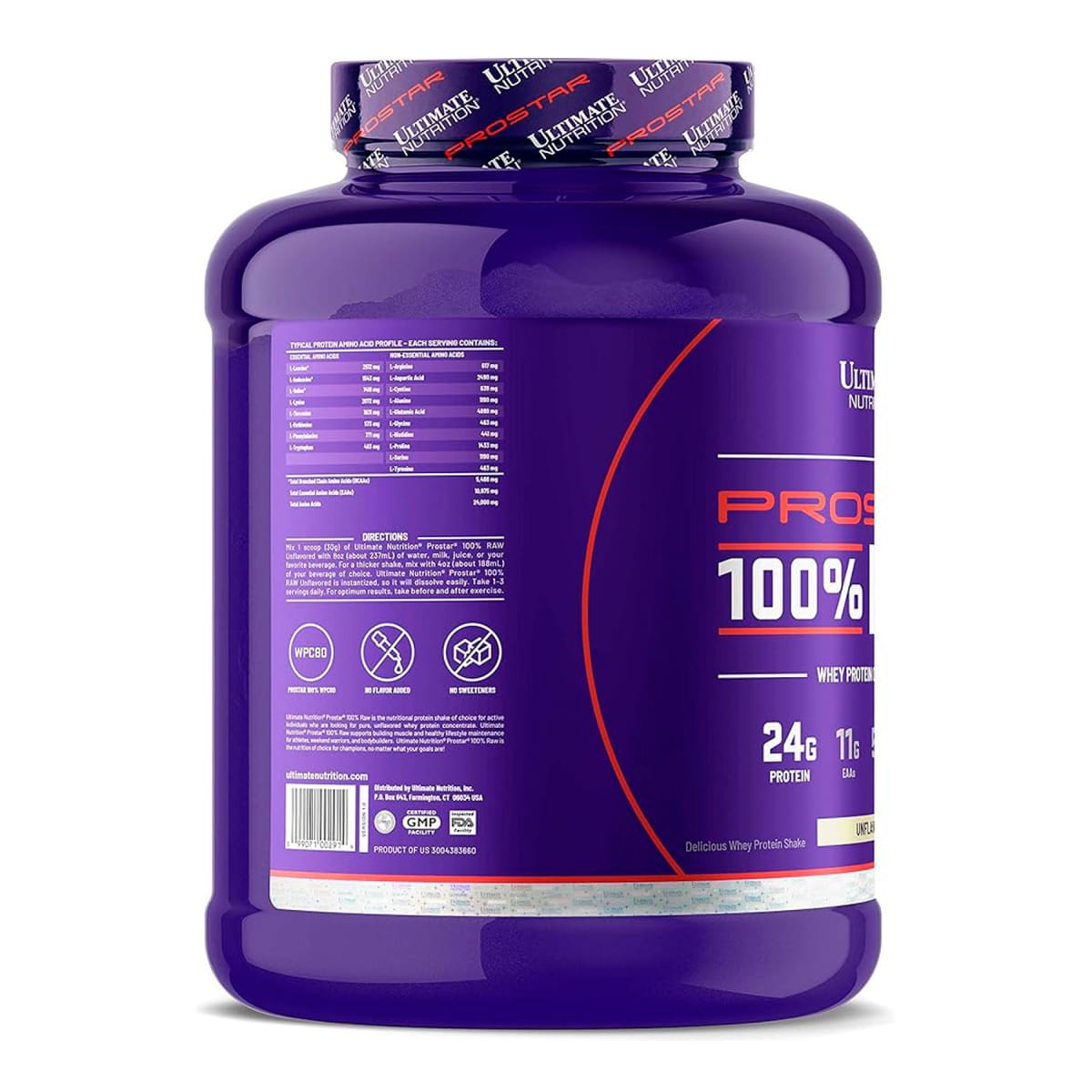 Prostar 100% Raw Ultimate Nutrition 4.4 lb (2 kg) – 67 porciones3