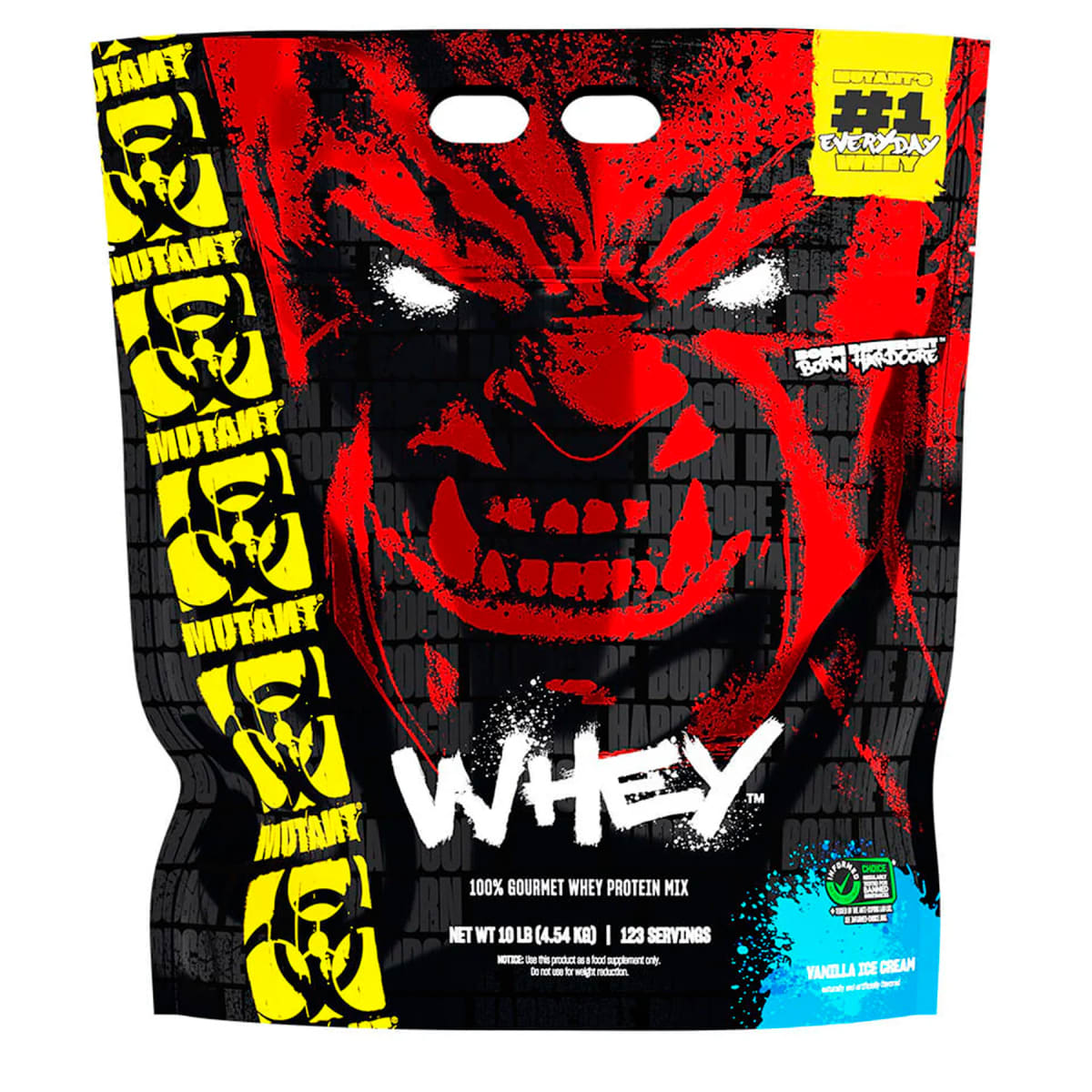 Whey Gourmet Protein Mutant 10 lb (4.5 kg) – 123 porciones2