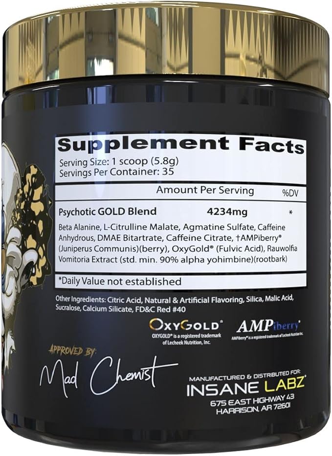Psychotic Gold Insane Labz 35 Servicios.2