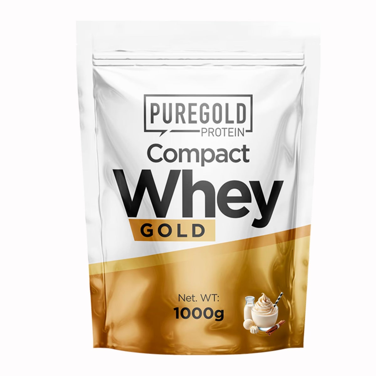Proteína Compact Whey Gold 2.2 lb (1 kg) – 31 porciones8