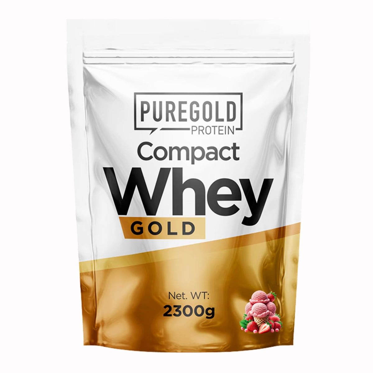Proteína Compact Whey Gold 5.1 lb (2.3 kg) – 71 porciones7