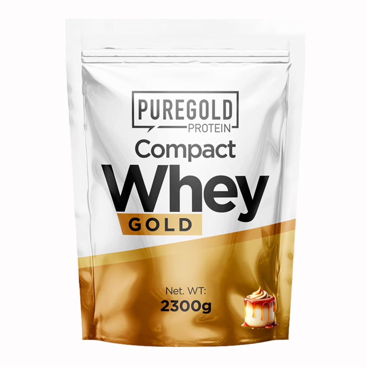 Proteína Compact Whey Gold 5.1 lb (2.3 kg) – 71 porciones3
