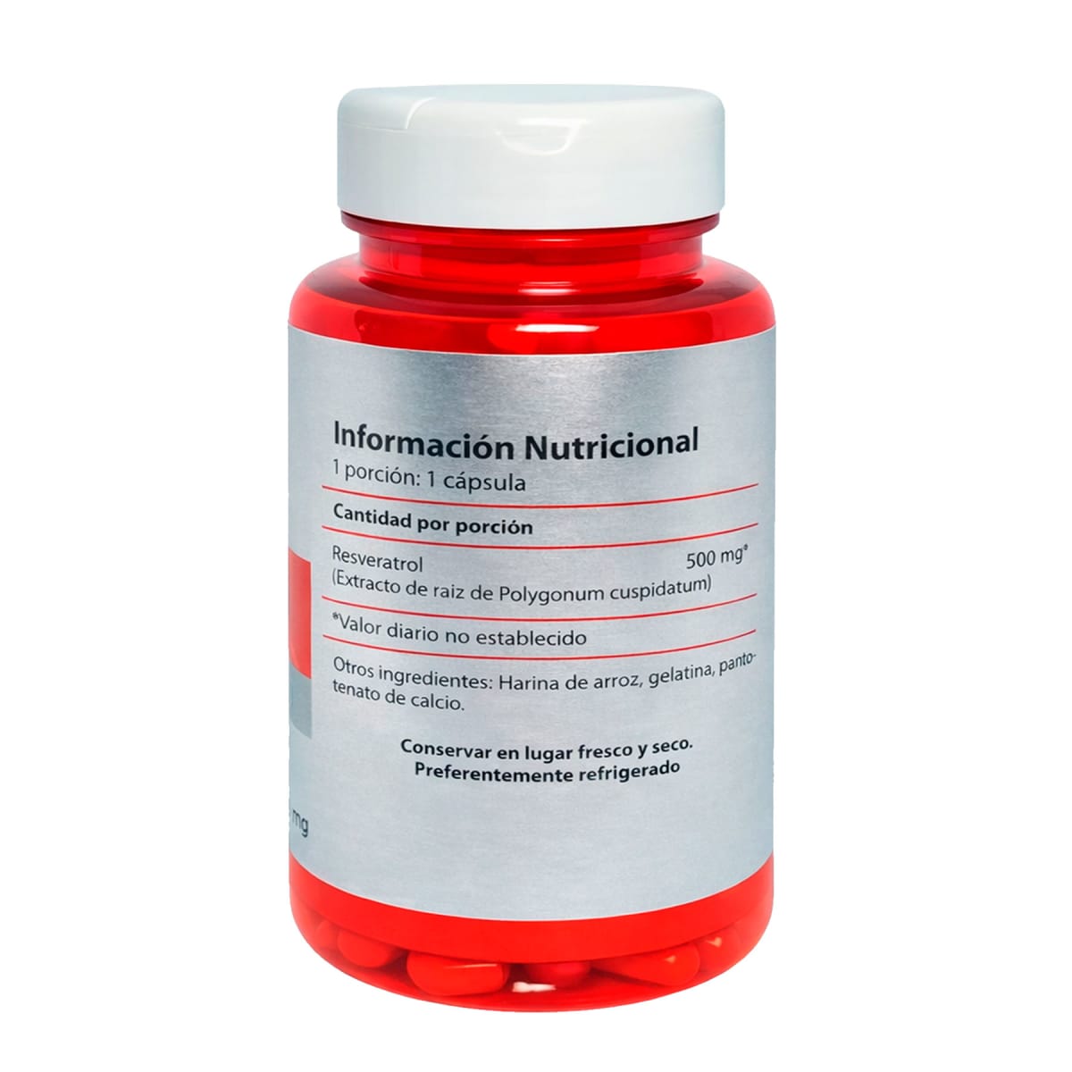 Resveratrol 500MG Pharma Naturals  – 60 porciones 2